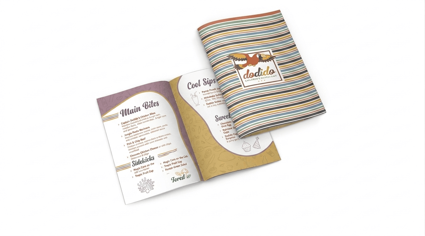 Booklet Menu