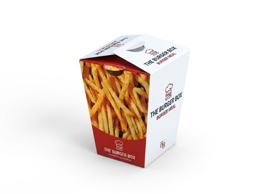 Cone French Fries Box (Takeaway)